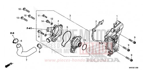 POMPE A EAU CBR1000SPN de 2022